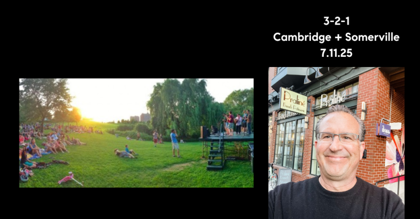 3-2-1 Cambridge + Somerville by Charles Cherney